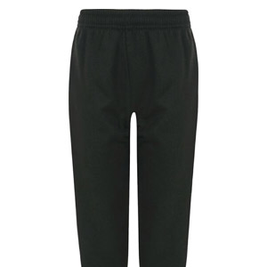 Leechpool Primary Black PE Jogging Bottoms