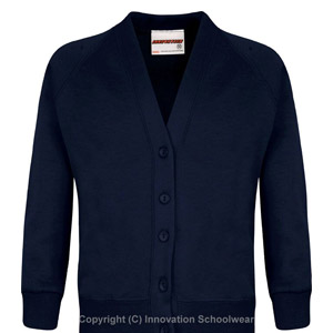 Manor Green College Navy Cardigan