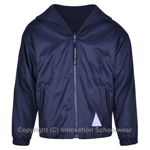 Manor Green College Navy Reversible Fleece Jacket