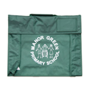 Manor Green Primary Green Book Bag