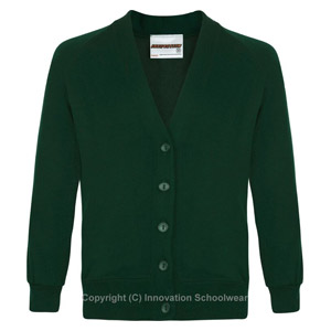 Manor Green Primary Cardigan