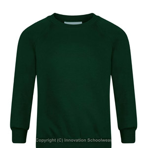 Manor Green Primary Round Neck Sweatshirt