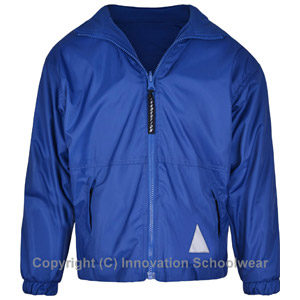 Blue Reversible Fleece Jacket