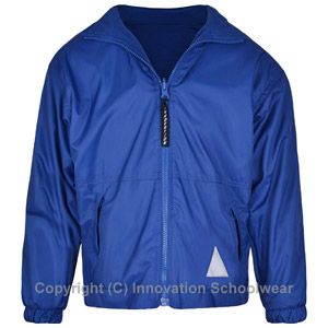 St Margarets Royal Blue Reversible Fleece Jacket