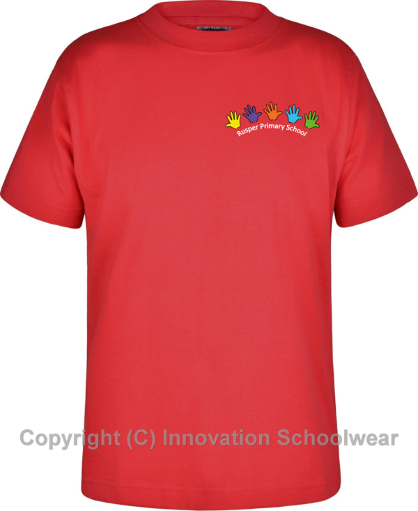 Rusper Primary School PE T-shirt RED