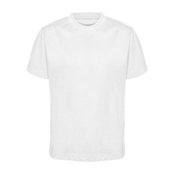 Plain White PE T-Shirt - Taylor Made Uniforms