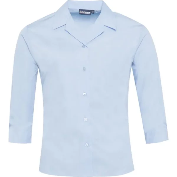 Sackville Twin Pack Blue Long Sleeve Blouse
