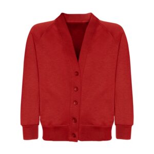 Cardigan with Logo