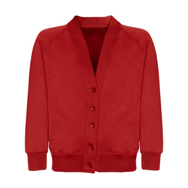 Cardigan with Logo