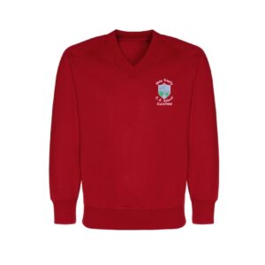 Holy Trinity Primary V Neck Sweatshirt with Logo