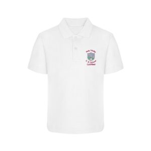 Holy Trinity Primary White Polo with Logo
